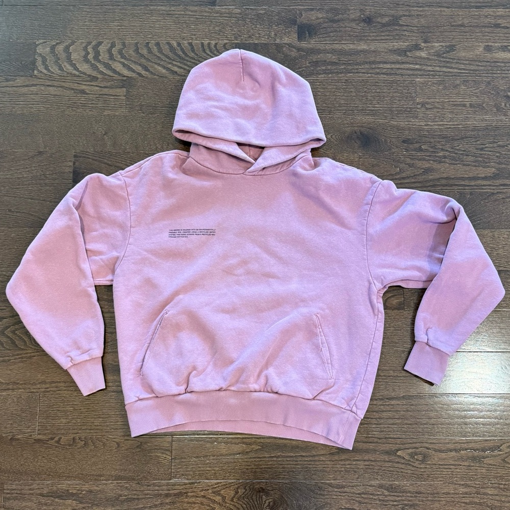 Pangaia Botanical Dye Hoodie - Rubia Mauve, Size XS